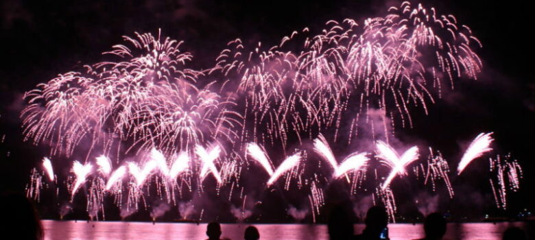 Feu d'artifice de Cannes